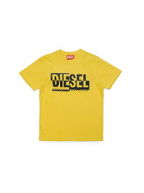 【SALE／30%OFF】DIESEL キッズ Tシャツ ロゴ ディーゼル トップス カットソー・Tシャツ ホワイト ブラック ブルー イエロー レッド【RBA_E】【送料無料】