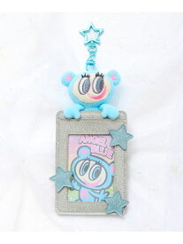 pom ponette junior ぴょこんとナカムラくんキラキラカードケース ナルミヤオンライン ファッション雑貨 その他のファッション雑貨 シルバー【送料無料】