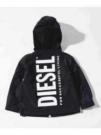 【SALE／63%OFF】DIESEL (K)DIESEL/DIESEL(ディーゼル)Kids & Junior ジップアップフーディージャケットブルゾン シフォン ジャケット・アウター ブルゾン・ジャンパー ブルー ブラック【RBA_E】【送料無料】