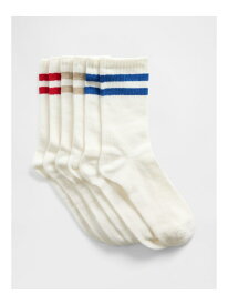【SALE／30%OFF】GAP (K)ストライプ クルーソックス 3足セット (キッズ) ギャップ 靴下・レッグウェア 靴下【RBA_E】