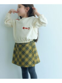 【SALE／40%OFF】UNITED ARROWS green label relaxing チェーンステッチ 裏毛プルオーバー / トレーナー100cm-160cm ユナイテッドアローズ グリーンレーベルリラクシング トップス カットソー・Tシャツ ホワイト ネイビー グリーン【RBA_E】