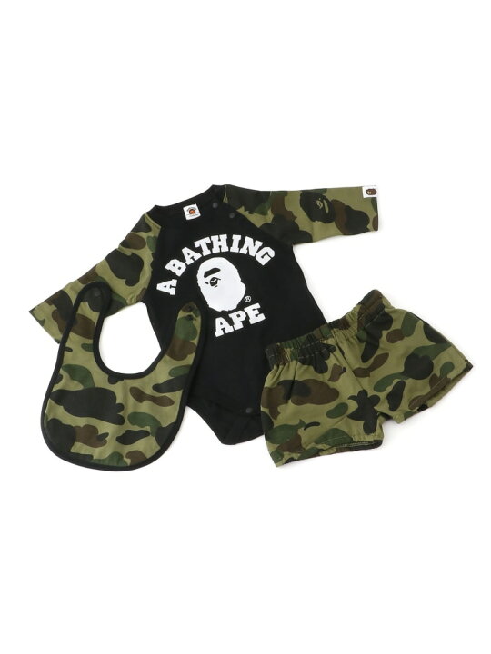 楽天市場】A BATHING APE 1ST CAMO COLLEGE BABY GIFT SET ア 