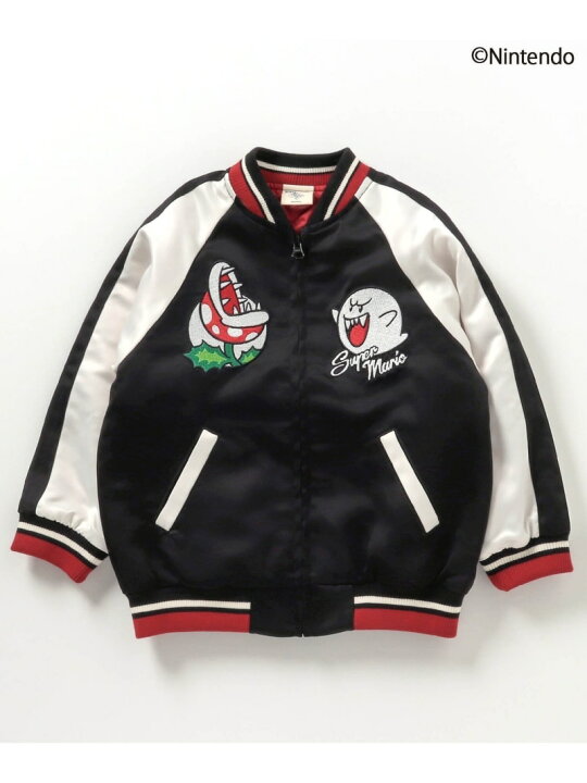 楽天市場】BREEZE スーパーマリオ スカジャン エフオーオンライン 