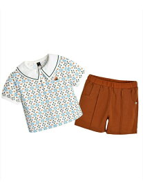 【SALE／30%OFF】moimoln フレッド半袖セットアップ モイモルン トップス カットソー・Tシャツ ホワイト【RBA_E】