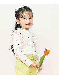 【SALE／25%OFF】apres les cours メロウリブTシャツ エフオーオンラインストア トップス カットソー・Tシャツ ホワイト ブルー ピンク【RBA_E】