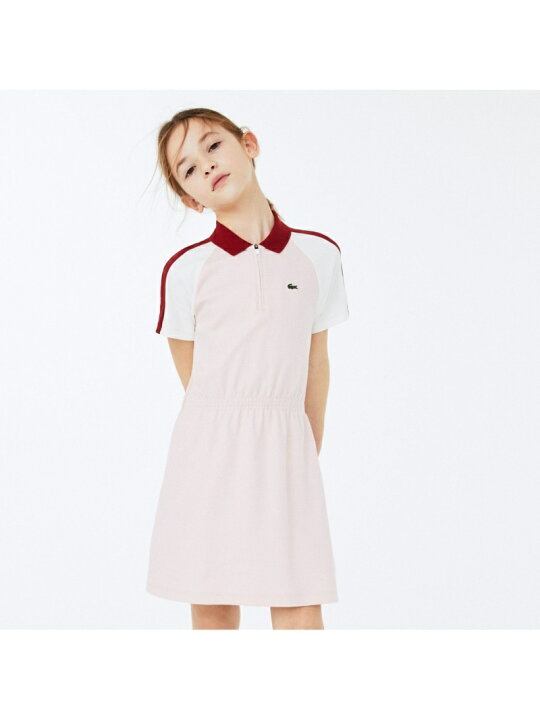 楽天市場 Sale 50 Off Lacoste Girlsジップフロントポロシャツワンピース ラコステ ワンピース シャツワンピース Rba E 送料無料 Rakuten Fashion Kids