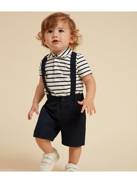楽天市場】【SALE／30%OFF】PETIT BATEAU (K)サージ織ショート 