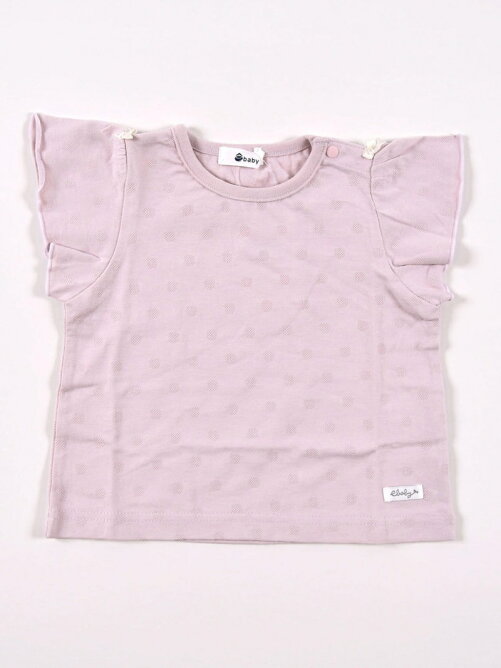 Bebe Online Store ドットレーシー天竺袖リボンtシャツ Rakuten