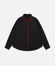 Contrast Piping Shirt
