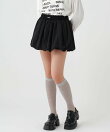 【接触冷感インナーパンツ】バルーンシルエットミニスカート
