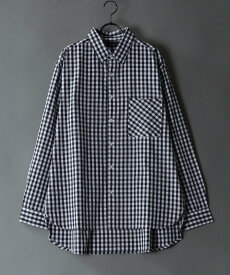 【SALE／50%OFF】SITRY チェックシャツ メンズ 長袖 オーバーサイズ チェック ワイド シトリー トップス シャツ・ブラウス ブラック ブルー レッド