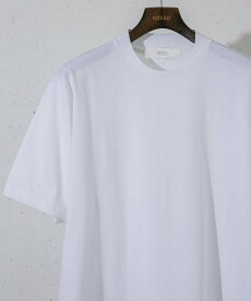 URBAN RESEARCH ROSSO 『XLサイズあり』JAPAN FABRIC クルーネックTシャツ アーバンリサーチロッソ トップス カットソー・Tシャツ ホワイト ネイビー グレー【送料無料】