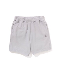A BATHING APE GARMENT DYE ONE POINT RELAXED FIT SWEAT SHORTS A xCVO GCv pc W[WEXEFbgpc O[ ubN bhyz