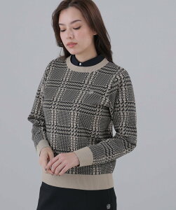 �ySALE�^30%OFF�zSt ANDREWS 14G�z�[�X�r�b�g�`�F�b�N�W���K�[�h�v���I�[�o�[�j�b�g (WOMENS) �Z���g�A���h�����[�X �g�b�v�X �j�b�g �z���C�g �x�[�W���y���������z