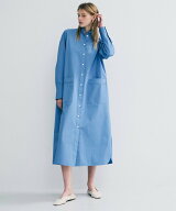 uncrave コットンクロスプレーン シャツワンピース アンクレイヴ ワンピース・ドレス シャツワンピース …