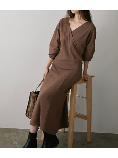 Vis 低身長向けサイズ対応 前後2way ハニカムマーメイドワンピース Rakuten Fashion 楽天ファッション 旧楽天ブランド アベニュー Bq1002