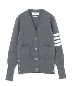 THOM BROWNE ＜公式＞ MILANO CLASSIC V NECK CARDIGAN トムブラウン トップス カーディガン グレー ネイビー【送料無料】