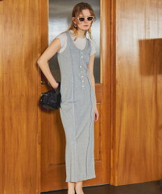 【SALE／30%OFF】MAISON SPECIAL Henry Neck Layered Cut And Sew Dress メゾンスペシャル ワンピース・ドレス ワンピース レッド ブラック グレー【送料無料】