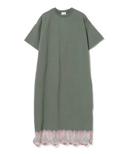 BEAMS HEART WOMEN �� �X�J�� ���[�X �����s�[�X �r�[���X �n�[�g �����s�[�X�E�h���X ���̑��̃����s�[�X�E�h���X �u���b�N �z���C�g �O���[���y���������z