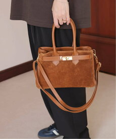 JOURNAL STANDARD relume 【AULENTTI/オウレンティ】サイドスウェードボストンバッグ ジャーナル スタンダード レリューム バッグ ボストンバッグ ブラウン【送料無料】