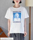 マリリン・モンロー RETRO プリントTシャツ