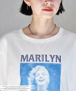マリリン・モンロー RETRO プリントTシャツ