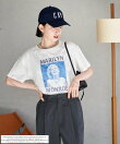マリリン・モンロー RETRO プリントTシャツ