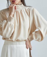 【SALE／29%OFF】Ranan Ranan/(W)スカラップリブニット使いブラウス ラナン トップス シャツ・ブラウス …