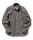 BEAMS PLUS BEAMS PLUS ｜ フランネル ボタンダウン シャツ ビームス メン トップス シャツ・ブラウス ネイビー カーキグリーン ホワイト ベージュ グリーン ブラウン グレー【送料無料】