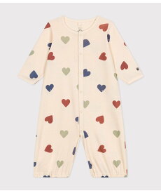 PETIT BATEAU プリント2ウェイロンパース プチバトー マタニティウェア・ベビー用品 ロンパース・カバーオール【送料無料】