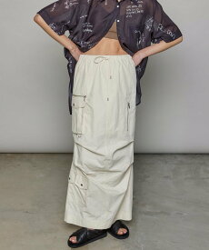 MAISON SPECIAL Pocket Work Skirt メゾンスペシャル スカート ロング・マキシスカート ブラック カーキ【送料無料】