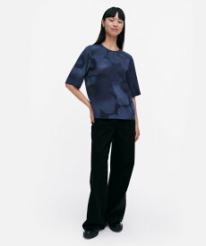 【SALE／65%OFF】Marimekko Plantaasi Akvarelli Unikko ブラウス マリメッコ トップス シャツ・ブラウス ブルー【送料無料】