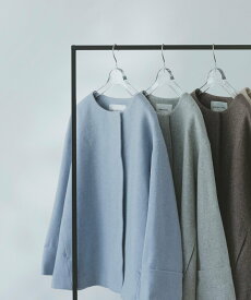 NATURAL BEAUTY BASIC 毎日に"ちょうどいい"カシミヤ混コート ナチュラルビューティベーシック ジャケット・アウター ブルゾン・ジャンパー ベージュ グレー ブラウン ブルー ブラック【送料無料】