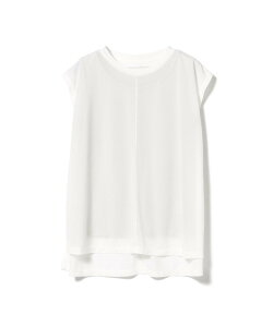 �ySALE�^50%OFF�zBEAMS HEART WOMEN ���� �^���N�g�b�v * �V�A�[ �m�[�X���[�u �g�b�v�X(�Z�b�g�A�C�e��) �r�[���X �A�E�g���b�g �g�b�v�X �J�b�g�\�[�ET�V���c �u���b�N �I�����W �z���C�g