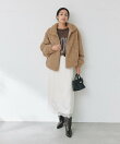 スタンドZIPボアブルゾン