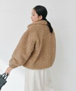 スタンドZIPボアブルゾン
