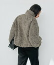 スタンドZIPボアブルゾン