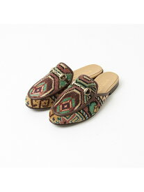 【SALE／50%OFF】Rouge vif la cle 【Kilim AETS】Slipper ルージュ・ヴィフ ラクレ シューズ・靴 その他のシューズ・靴 ブラウン【送料無料】