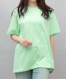 【SALE／10%OFF】United Athle パステルカラー ビッグTシャツ / シャーベットカラー / オーバーサイズ エー.エム.エス. トップス カットソー・Tシャツ グリーン ブルー パープル イエロー ピンク オレンジ