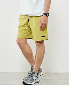 MEN'S MELROSE 【GRAMICCI/グラミチ】SHELL PACKABLE SHORT/シェルパッカブルショーツ G2SM-P024 メンズメルローズ パンツ その他のパンツ イエロー グリーン ネイビー【送料無料】