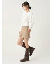 【セットアップ対応】ニットショートパンツ