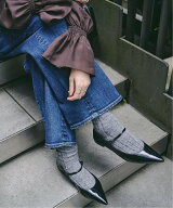 LE TALON 《追加》ポインテッドワンストラップフラット ルタロン シューズ・靴 その他のシューズ・靴 ブ…