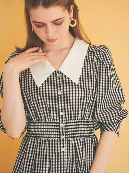 31 Sons De Mode ギンガムチェックシャツワンピース Rakuten Fashion 楽天ファッション 旧楽天ブランドアベニュー Ca6005