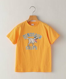 【SALE／40%OFF】SHIPS KIDS SHIPS KIDS:80~90cm / 恐竜 UV プリント 半袖 TEE シップス トップス カットソー・Tシャツ オレンジ ベージュ