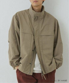 【SALE／30%OFF】417 EDIFICE 【STILL BY HAND / スティルバイハンド】 Stand collar field jacket フォーワンセブン エディフィス ジャケット・アウター マウンテンパーカー ブラック ベージュ【送料無料】