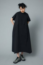 HeRIN.CYE Trapezoid switching dress ヘリンドットサイ ワンピース・ドレス ワンピース ブラック レッド ブルー【送料無料】