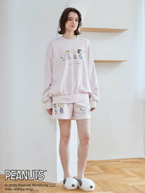 【SALE／30%OFF】gelato pique 【PEANUTS】【ONLINE限定カラーあり】裏毛ショートパンツ ジェラートピケ インナー・ルームウェア その他のインナー・ルームウェア ピンク グレー ホワイト【送料無料】
