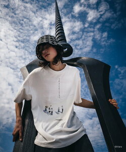 ROYAL FLASH SAINT MICHAEL/Zg}CP/EV_SS TEE - WHITE CtbV gbvX Jbg\[ETVc zCgyz