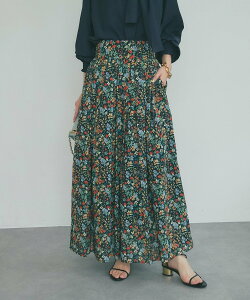 La boutique BonBon �y�t�C���z���ԃv�����g�M���U�[�����O�X�J�[�g ���u�e�B�b�N�{���{�� �X�J�[�g �����O�E�}�L�V�X�J�[�g �l�C�r�[ �z���C�g�y���������z