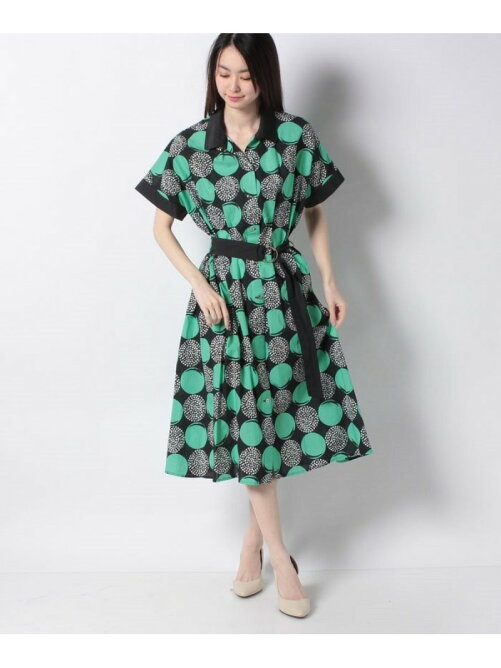Vice Versa インポート素材 ドットプリントワンピース Rakuten Fashion 楽天ファッション 旧楽天ブランド アベニュー Ar6006